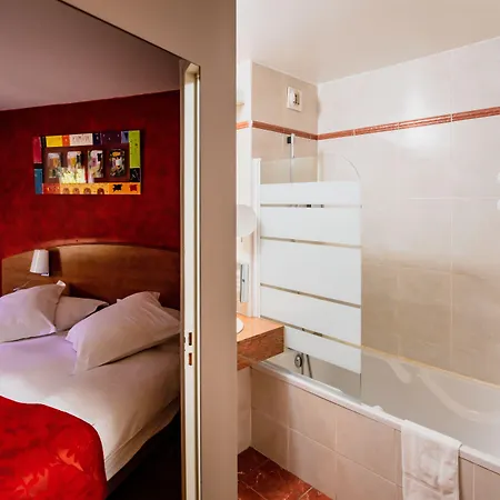 Hotel Kyriad Ouest - Sortie Autoroute Ouest A9 A54 - Parking Gratuit - Terrasse - Jardin - Plateau Repas - Petit Dejeuner Des 5h30 - Animaux Bienvenue 3*